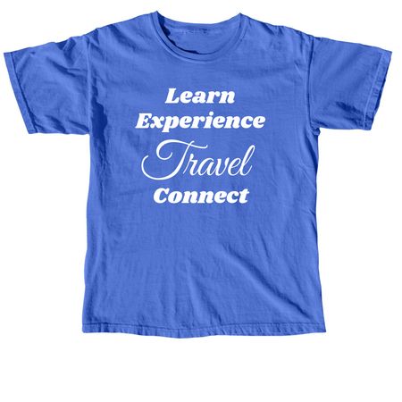 Vive Tunisia 2026, a Flo Blue Comfort Colors Unisex Tee
