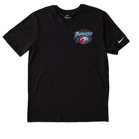 GP ThunderCats, a Black Nike Dri-FIT Jersey Blend Performance Tee