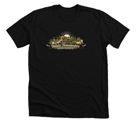 HHHW Homestead, a Solid Black Blend Premium Unisex Tee