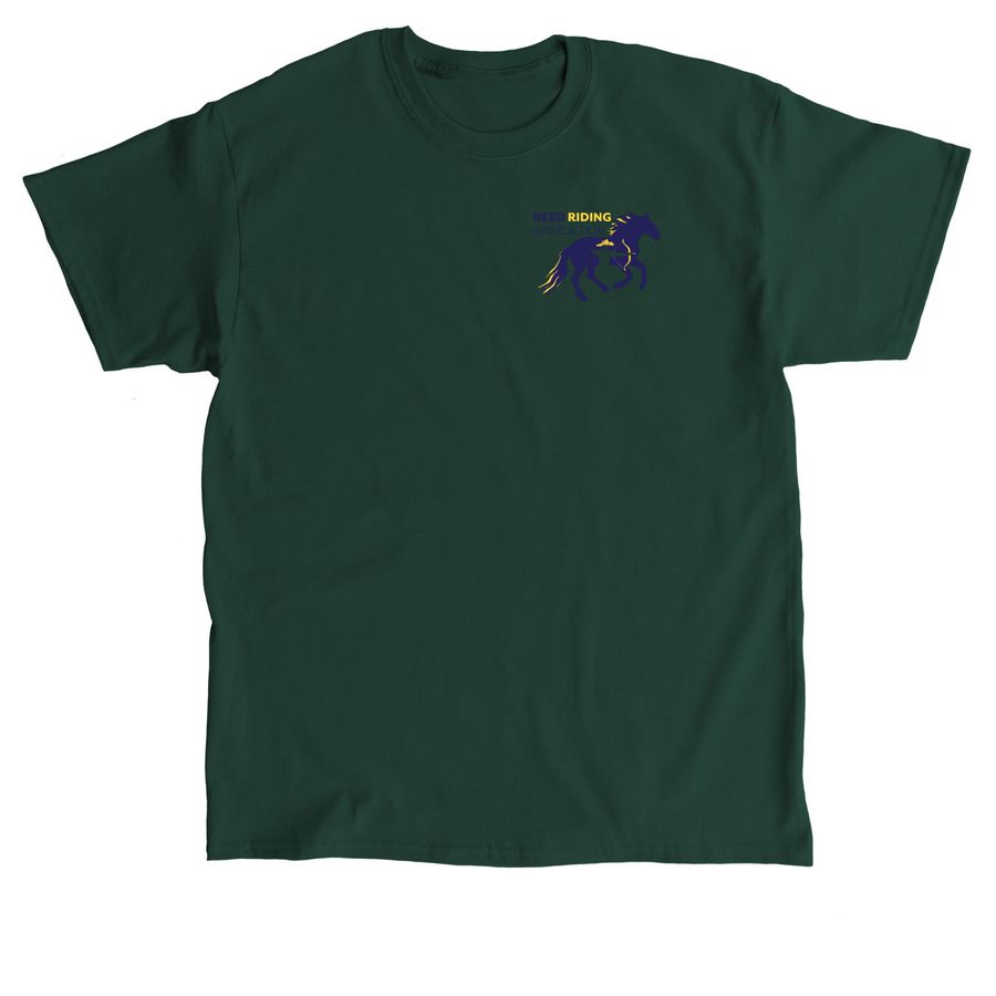 Reed Riding Instruction-Slogan, a Forest Green Classic Unisex Tee