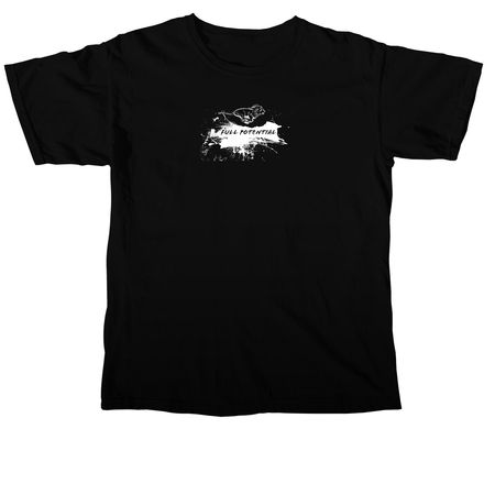 Splash Full Potential Tee&nbsp;, a Black Comfort Colors Unisex Tee