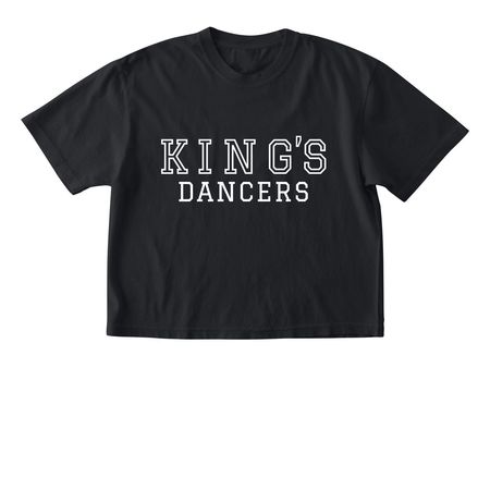 KD Tee, a Black Comfort Colors Boxy Tee