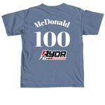 HMR Rydr Powersports&nbsp;, a Blue Jean Comfort Colors Unisex Tee (back-view)
