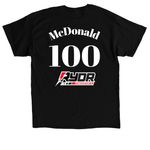 HMR Rydr Powersports&nbsp;, a Black Classic Unisex Tee (back-view)