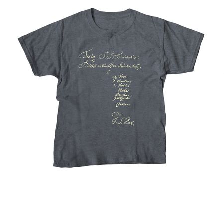 2025 Marlboro Bach Shirt, a Dark Heather Youth Unisex Tee