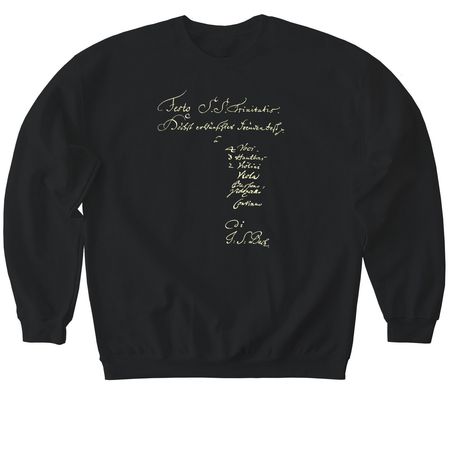 2025 Marlboro Bach Shirt, a Black Softstyle Crewneck Sweatshirt