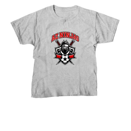 AZ Ninjas Graphic Tee&nbsp;, a Sport Grey Youth Unisex Tee