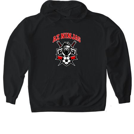 AZ Ninjas Graphic Tee&nbsp;, a Black Gildan Softstyle Pullover Hoodie