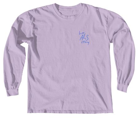HAS26, a Orchid Comfort Colors Long Sleeve Tee