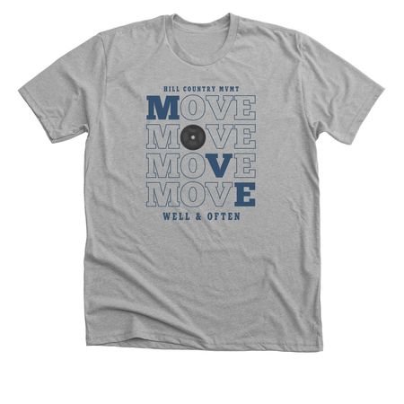 The MOVE Collection, a Athletic Heather Premium Unisex Tee