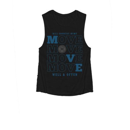 The MOVE Collection, a Black Women's Muscle Tank
