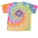 On the Verge T-Shirts & Sweatshirts, a Eternity Youth Tie Dye Tee (back-view)