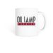 Oil Lamp Theater Mug, a White Coffee Mug