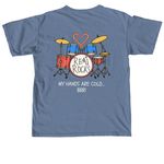 Remi Rocks!, a Blue Jean Comfort Colors Unisex Tee (back-view)