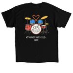 Remi Rocks!, a Black Classic Unisex Tee (back-view)