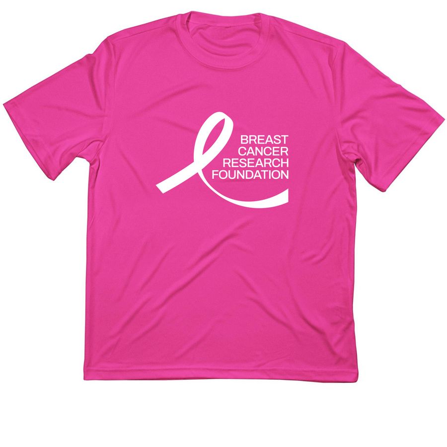 BCRF Performance Apparel, a Neon Pink Classic Performance Tee