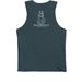 Take a walk!, a Dark Grey Premium Cotton Tank (back-view)