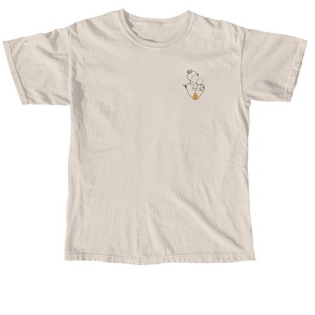 Before Her. After Her. Still Her., a Ivory Comfort Colors Unisex Tee