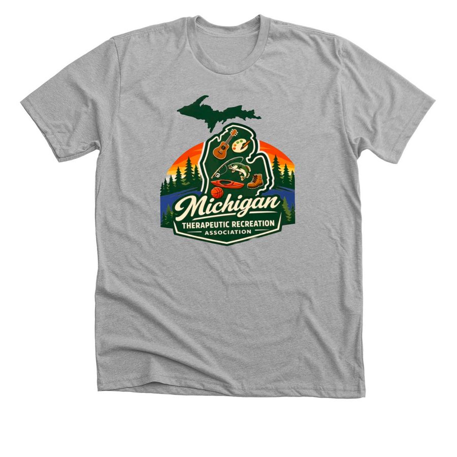 MTRA 2026 Design, a Athletic Heather Premium Unisex Tee