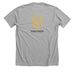 Show Your Support, a Athletic Heather Premium Unisex Tee (back-view)