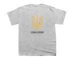 Show Your Support, a Sport Grey Youth Unisex Tee (back-view)