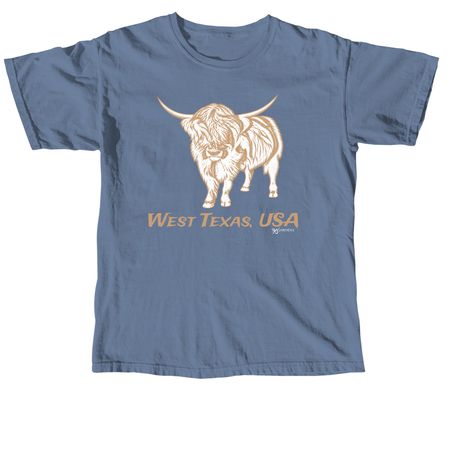Pete the Cow, a Blue Jean Comfort Colors Unisex Tee