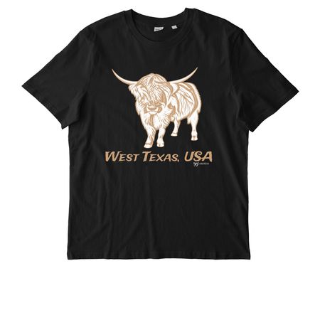 Pete the Cow, a Black Stanley/Stella Unisex Creator 2.0 Tee