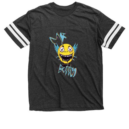 Logo&nbsp;, a Vintage Smoke / White Football Jersey Tee