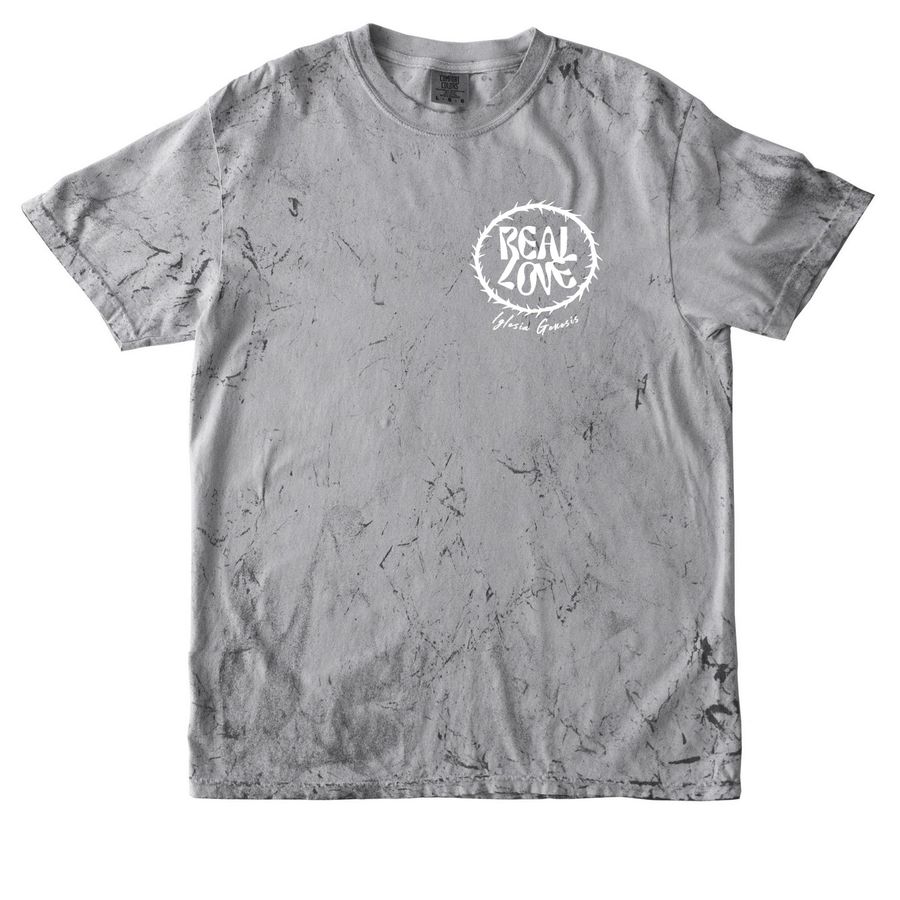 Real Love, a Smoke Comfort Colors Colorblast Tee
