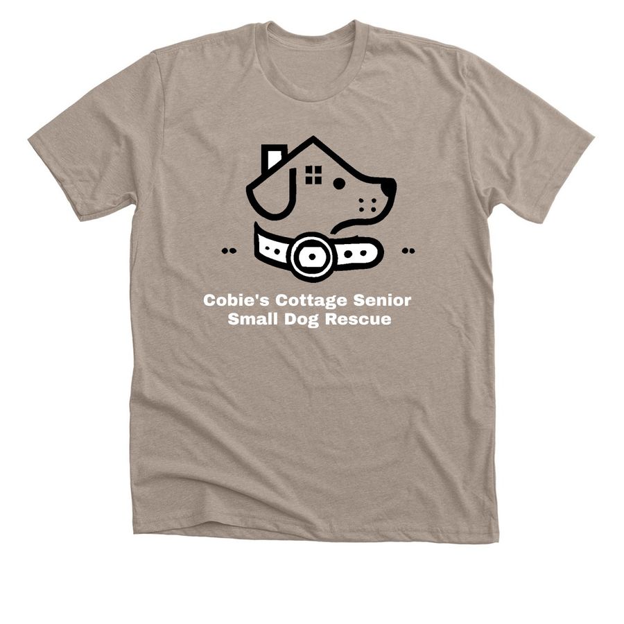 Cobie's Cottage Gear, a Heather Stone Premium Unisex Tee