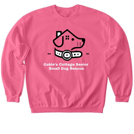 Cobie's Cottage Gear, a Pink Lemonade Softstyle Crewneck Sweatshirt