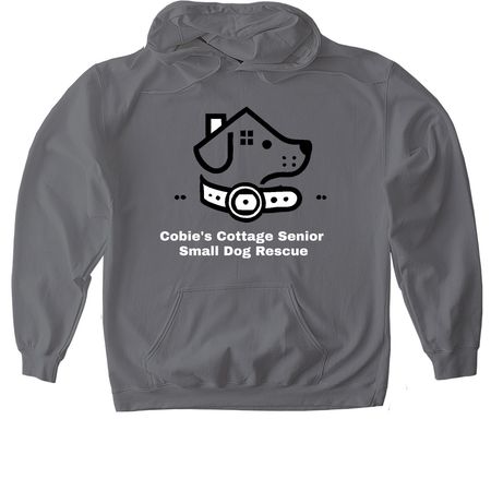 Cobie's Cottage Gear, a Charcoal Gildan Softstyle Pullover Hoodie