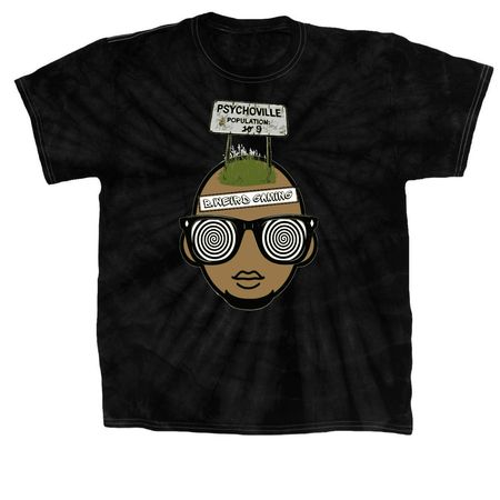 Crazy Chibi&nbsp;, a Black Classic Tie Dye Tee