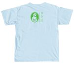 LLLI 70th Anniversary Conference, a Chambray Comfort Colors Unisex Tee (back-view)