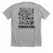 Sunday Hair Studio, a Athletic Heather Premium Unisex Tee (back-view)