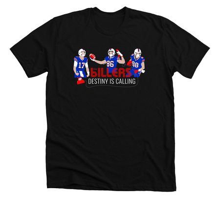 The "Bill"ers, a Solid Black Blend Premium Unisex Tee