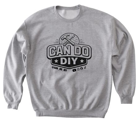 CAN DO - Logo Tee, a Sport Grey Softstyle Crewneck Sweatshirt