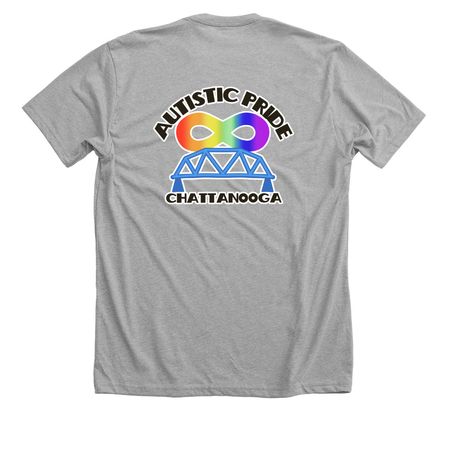 I'm not Suffering from Autism&nbsp;, a Athletic Heather Premium Unisex Tee (back-view)