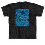 A Limited Edition SLRC T-Shirt!, a Black Classic Tie Dye Tee (back-view)