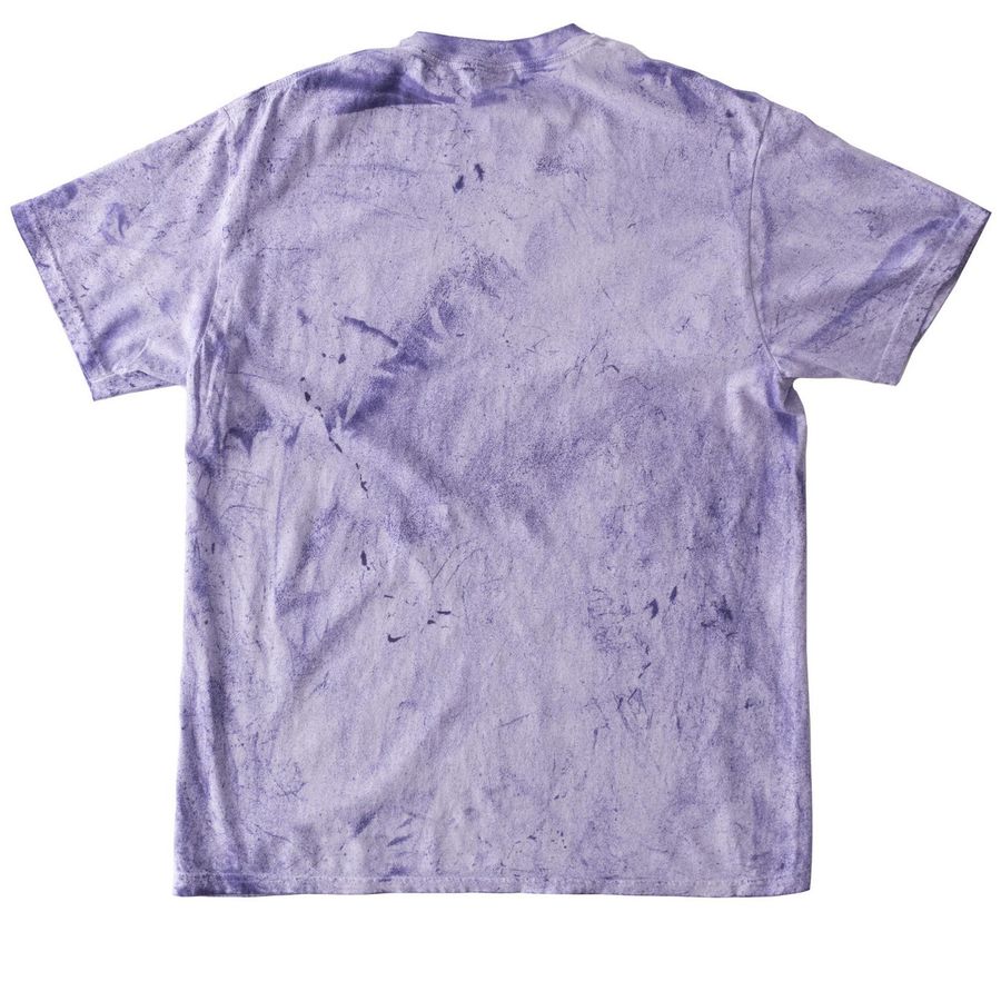 &nbsp;Dani Lifts Heavy Merch, a Amethyst Comfort Colors Colorblast Tee (back-view)