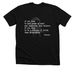 Nietzche, a Solid Black Blend Premium Unisex Tee