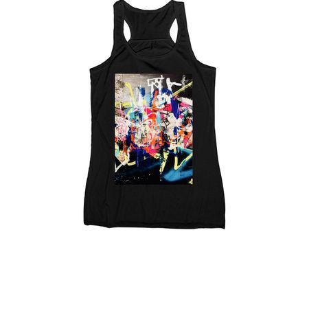 Cosmic Chaos Jazz, a Black Women's Racerback