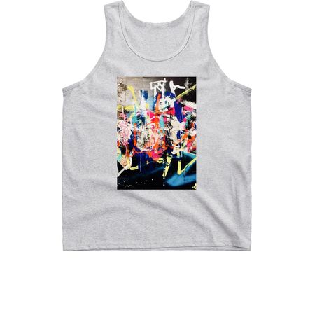 Cosmic Chaos Jazz, a Sport Grey Classic Unisex Tank Top
