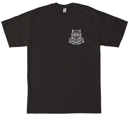 HOGS FOR HOPE 3, a Black Tall Classic Unisex Tee