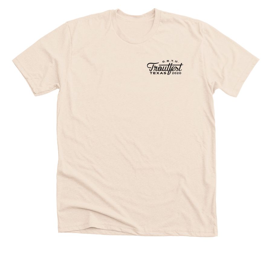 Troutfest TX 2020&nbsp;, a Heather Soft Cream Premium Unisex Tee