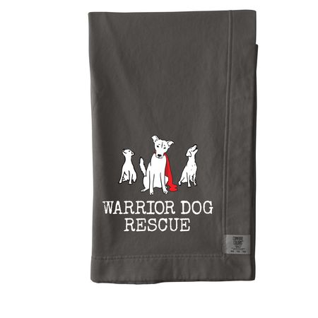 WDR Blanket, a Pepper Comfort Colors Blanket