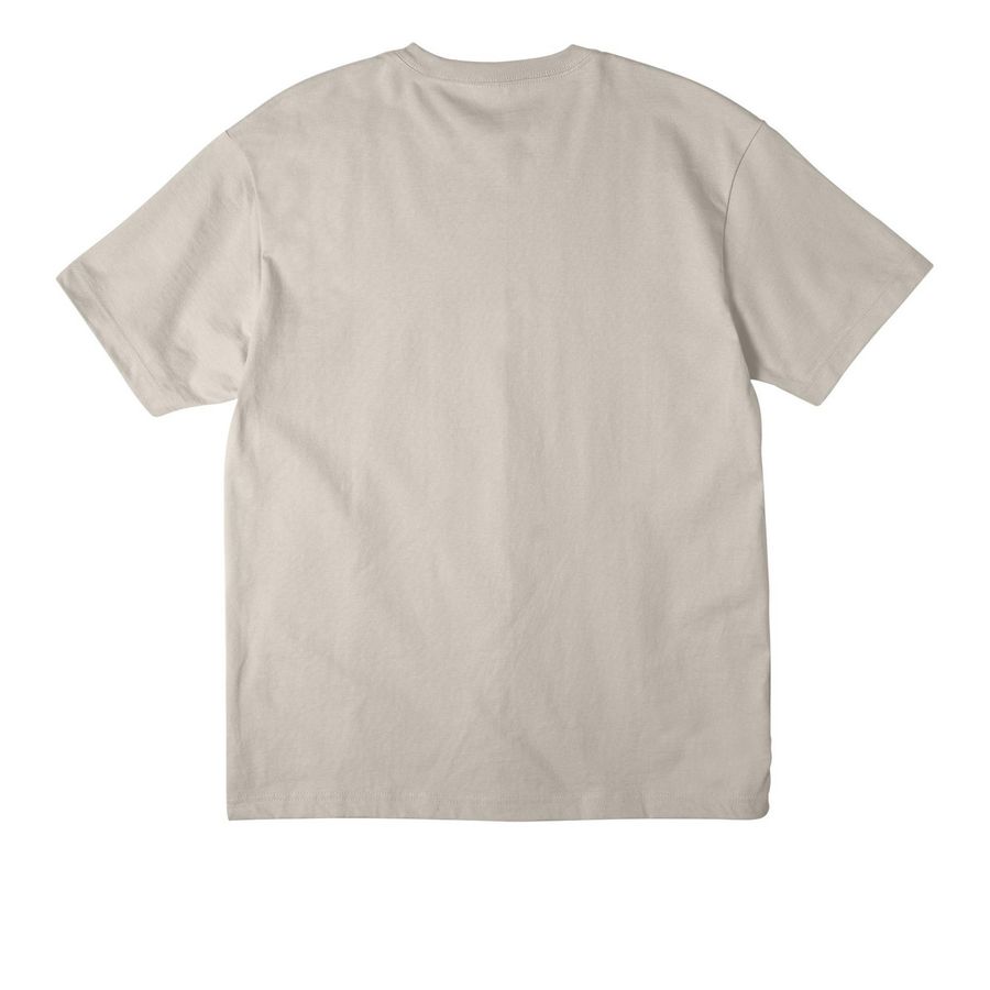 Distracted By Dogs, a Dust Unisex Heavyweight Tee (back-view)