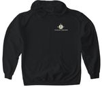 Chart Your Course, a Black Gildan Softstyle Pullover Hoodie (back-view)