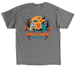 No Tricks, Just Chips&nbsp;, a Charcoal Classic Unisex Tee (back-view)