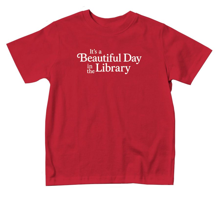 Toddler Tee - Beautiful Day, a Red Toddler Tee